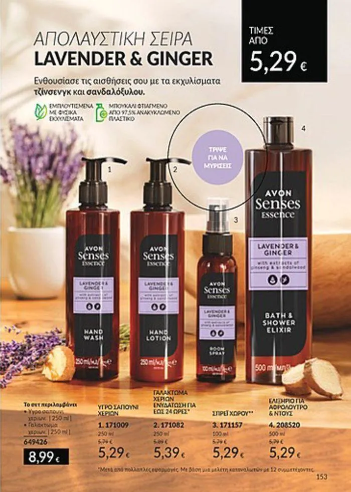 Φυλλάδιο προσφορών Κατάλογος Αυγούστου από 1 Αυγούστου έως 31 Αυγούστου 2024 - Σελίδα 153