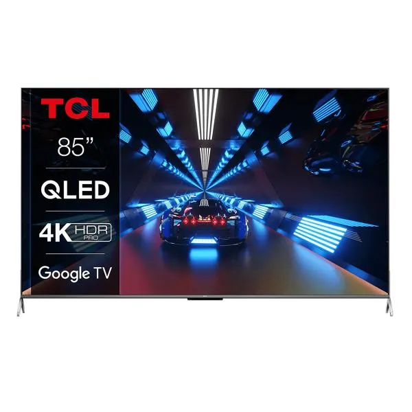 TCL 85C735 85'' QLED 4K Smart TV Τηλεόραση