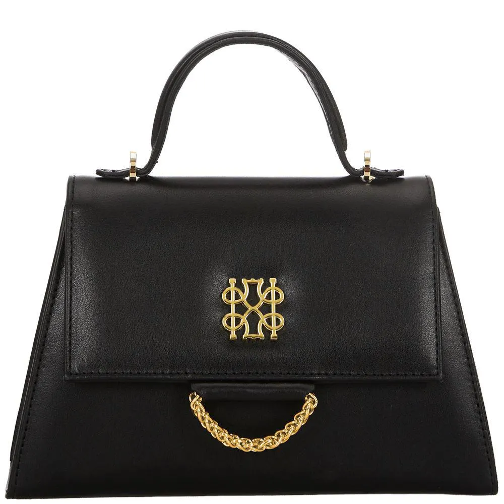 Tσαντάκι top handle Ivi σε δέρμα Dazzle