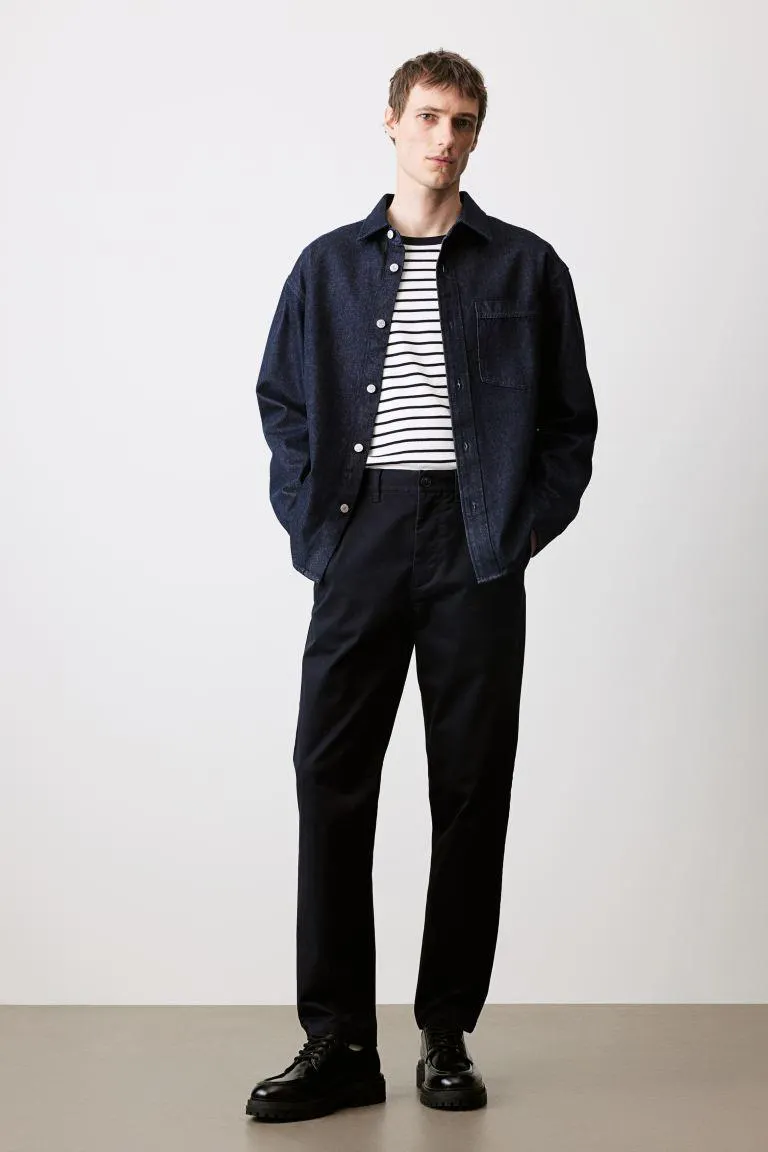 Slim Fit Cotton Chinos