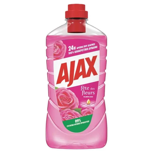 AJAX 1L ΥΓΡΟ ΚΑΘ/ΚΟ FETE DES FLEURS ΡΟΔΟ ΑΥΓΗΣ