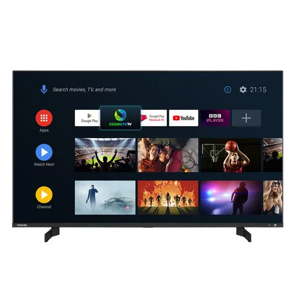 TOSHIBA 43QA5D63DG 43'' QLED 4Κ Smart TV Τηλεόραση