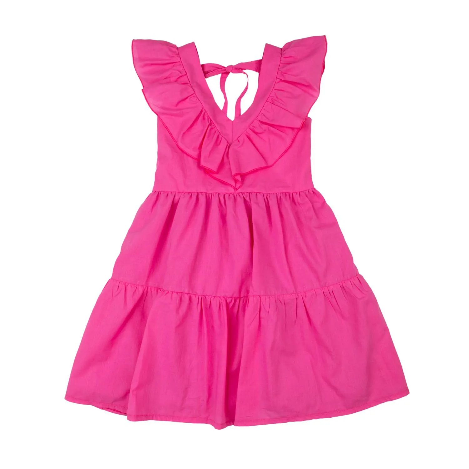 Φόρεμα καλοκαιρινό για κορίτσι σε φούξια χρώμα -31.4002F