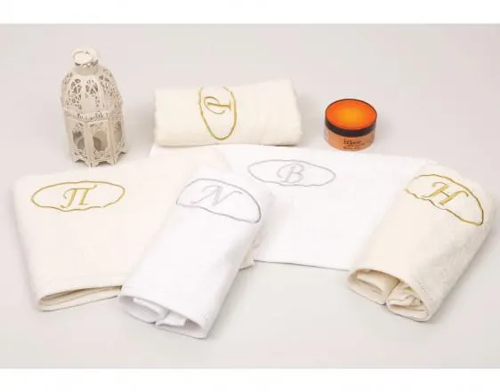 Πετσέτα Προσώπου 50x100εκ με Μονογράμματα