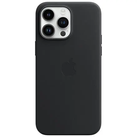 Apple Θήκη Back Cover για Apple iPhone 14 Pro Max Δερμάτινη, Midnight