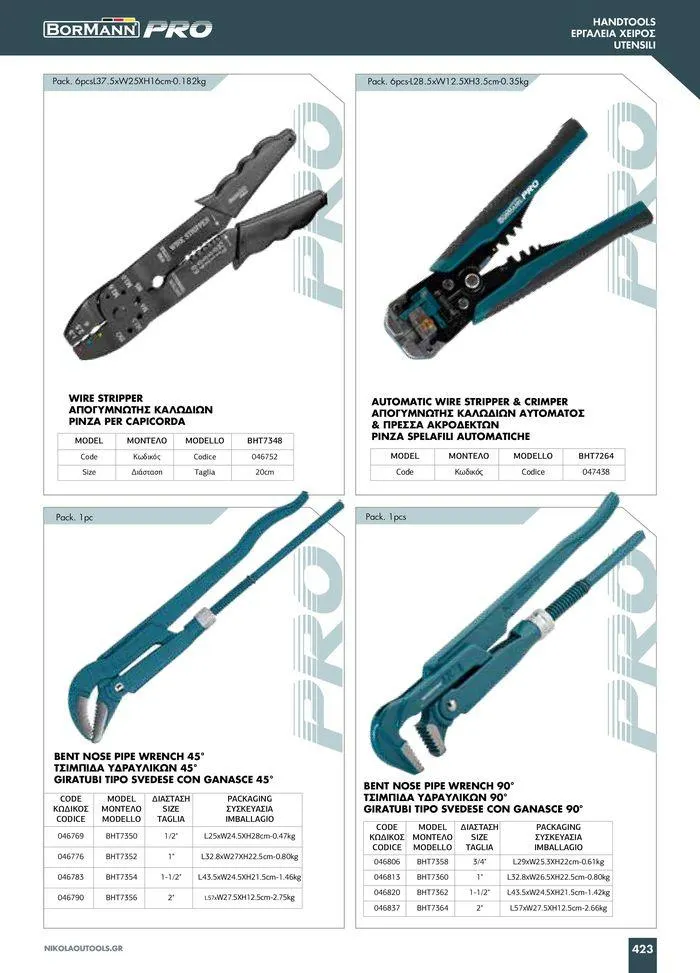 Φυλλάδιο προσφορών κατάλογος 2023 -2024 από 15 Νοεμβρίου έως 31 Δεκεμβρίου 2024 - Σελίδα 425