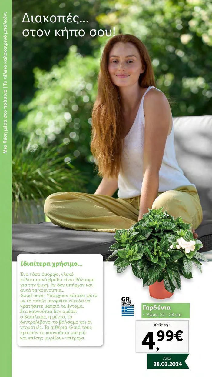 Φυλλάδιο προσφορών Το αγαπημένο σου μέρος στο πράσινο από 2 Απριλίου έως 28 Οκτωβρίου 2024 - Σελίδα 29