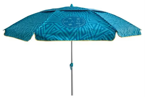 Maui&Sons Ομπρέλα Θαλάσσης Tropical Petrol Φ.2m