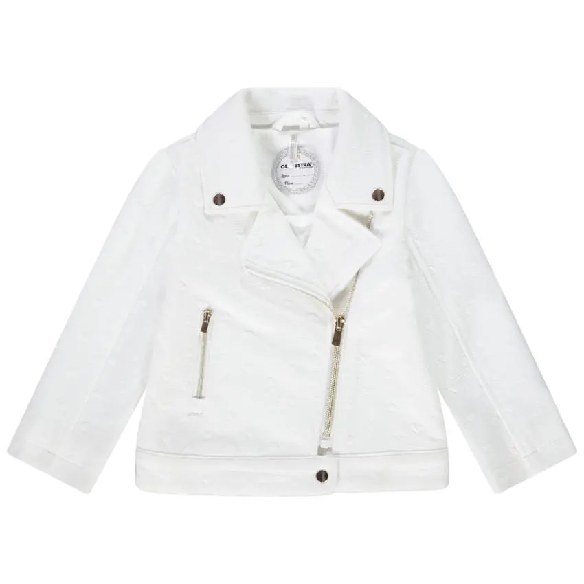 Perfecto molleton με σχέδιο καρδιές σε ζακάρ για bebe κορίτσι