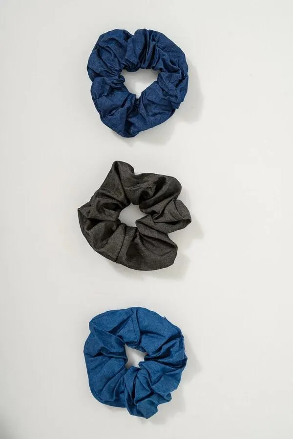 Σετ 3 scrunchies
