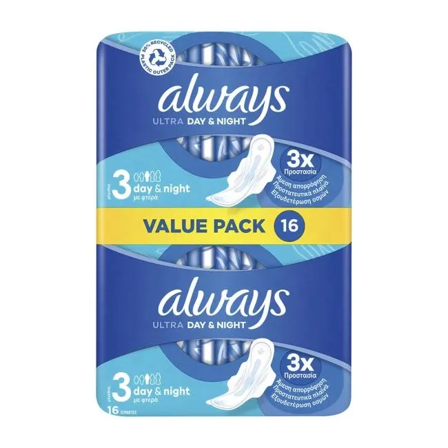 ALWAYS 16-ΤΜΧ ULTRA NIGHT VALUE PACK