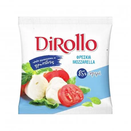 Dirollo τυρί mozzarella φρέσκια (125g)
