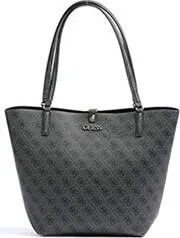 ΤΣΑΝΤΑ ΩΜΟΥ GUESS ALBY TOGGLE TOTE HWSA7455230 ΑΝΘΡΑΚΙ