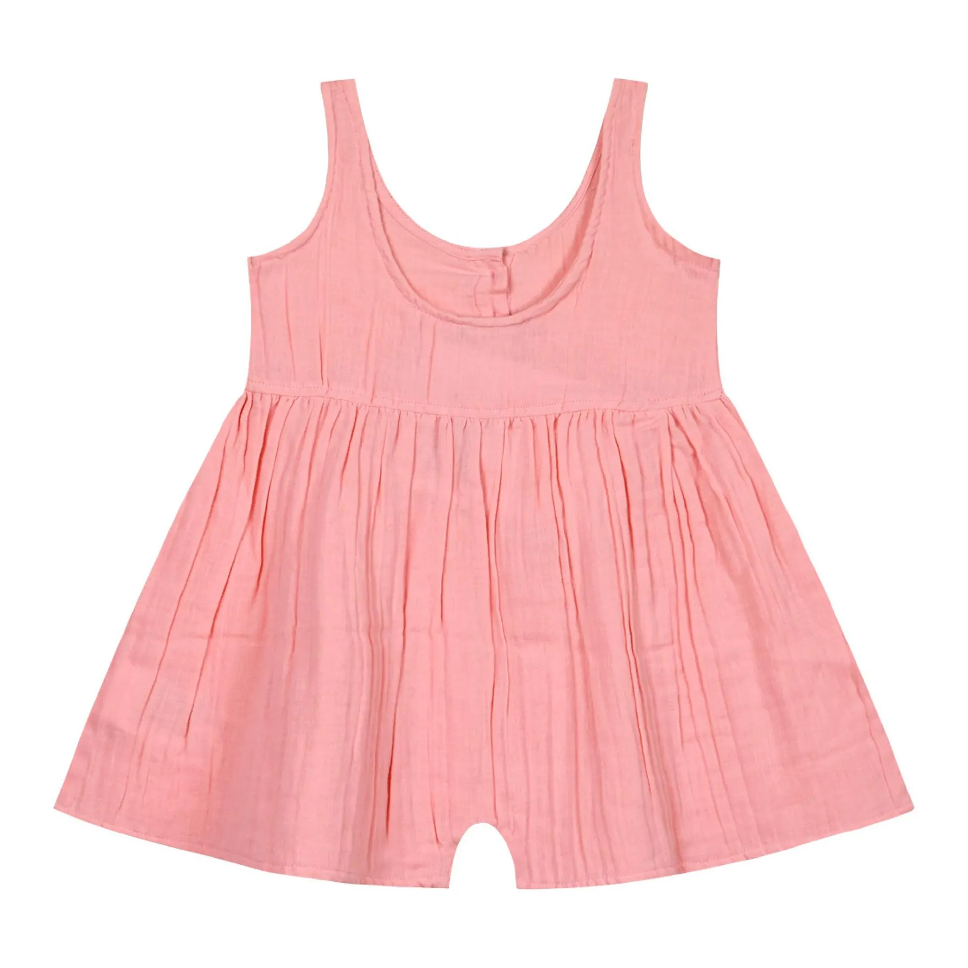 Παιδικό ολόσωμο σορτς φαρδύ για κορίτσι | FLAMINGO PINK