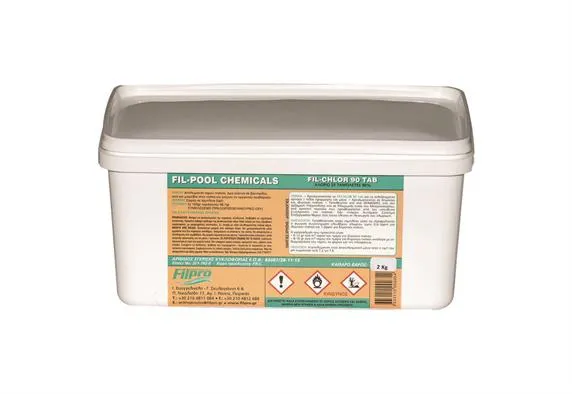 Χλώριο Τρίχλωρο 90 % σε Ταμπλέτες