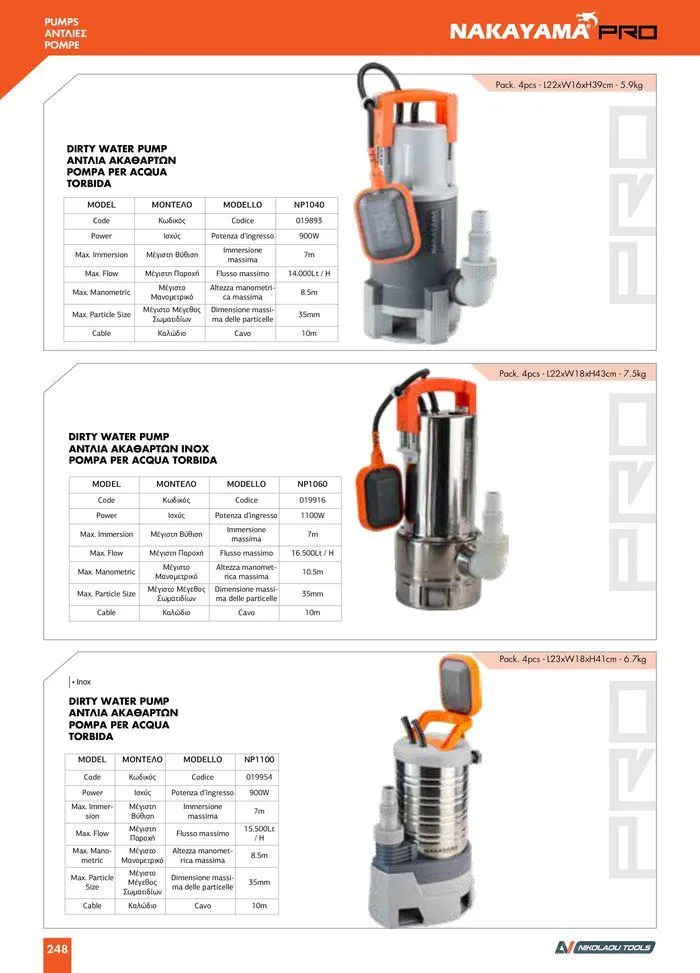 Φυλλάδιο προσφορών κατάλογος 2023 -2024  από 15 Νοεμβρίου έως 31 Δεκεμβρίου 2024 - Σελίδα 250