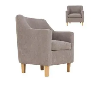 BETA Armchair Light Brown Fabric