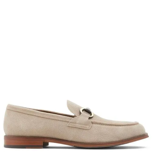 Ανδρικό μπεζ δερμάτινο σουέντ loafer HARTHEFLEX 0056425.-10