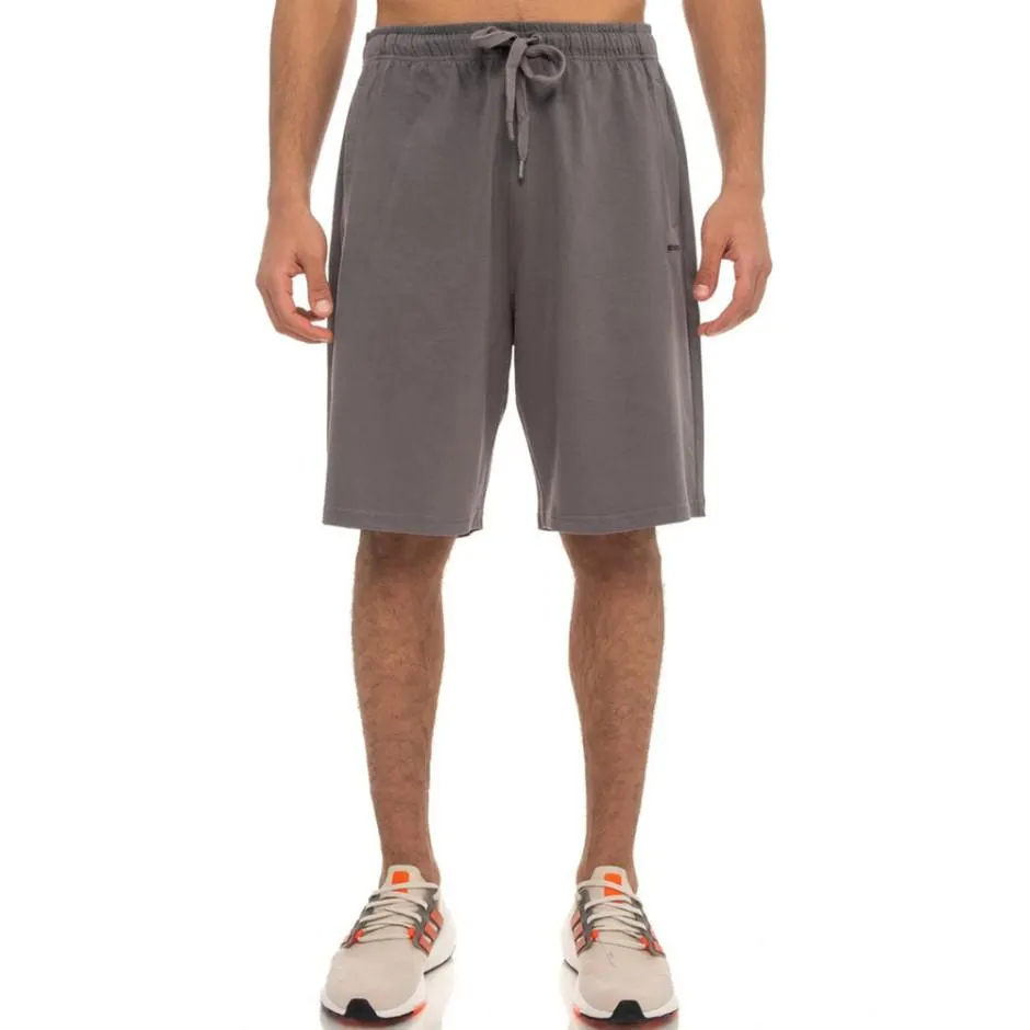 BE:NATION ESSENTIALS HEAVEY JERSEY SHORTS 03312301-3F Ανθρακί
