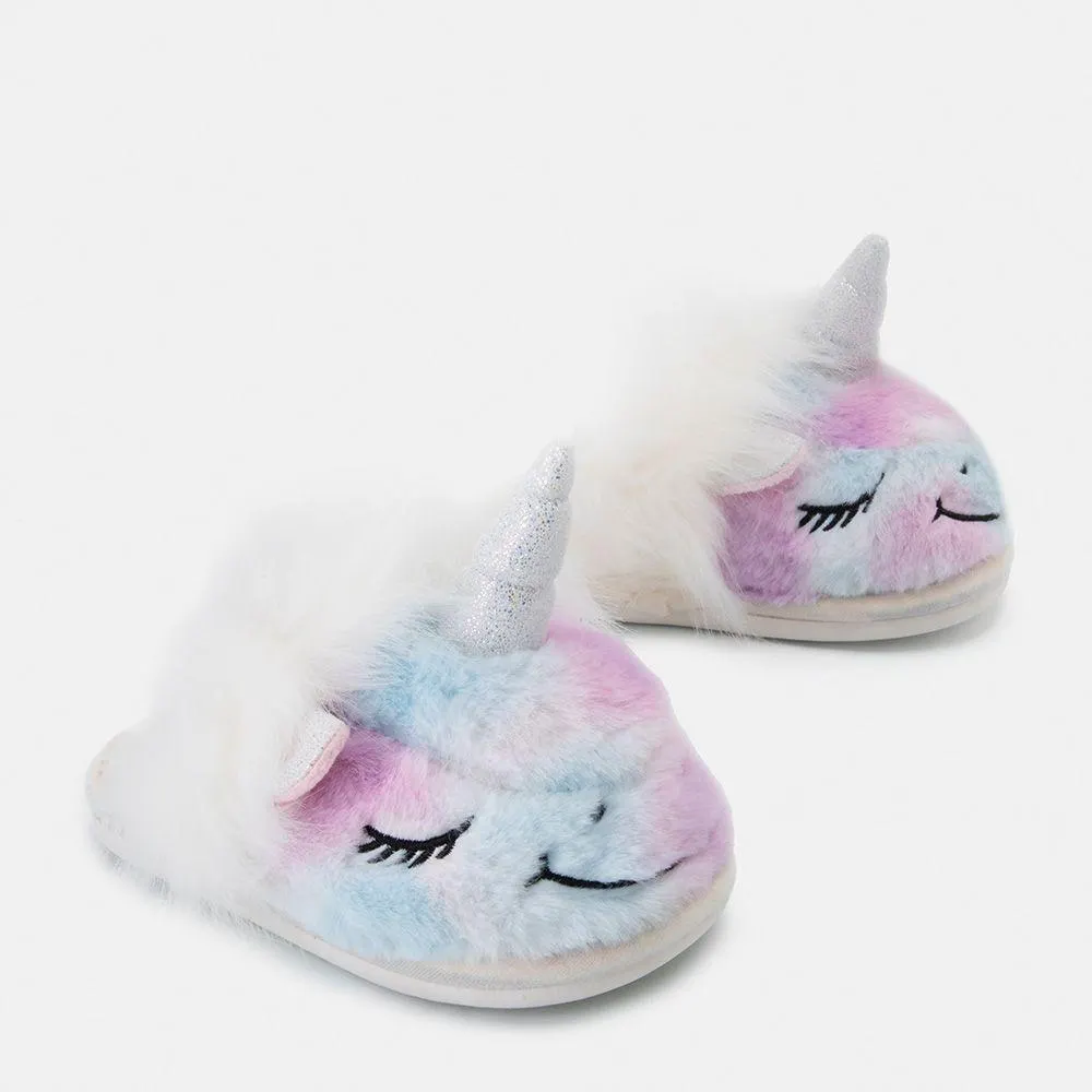 Παιδικές παντόφλες μονόκερος