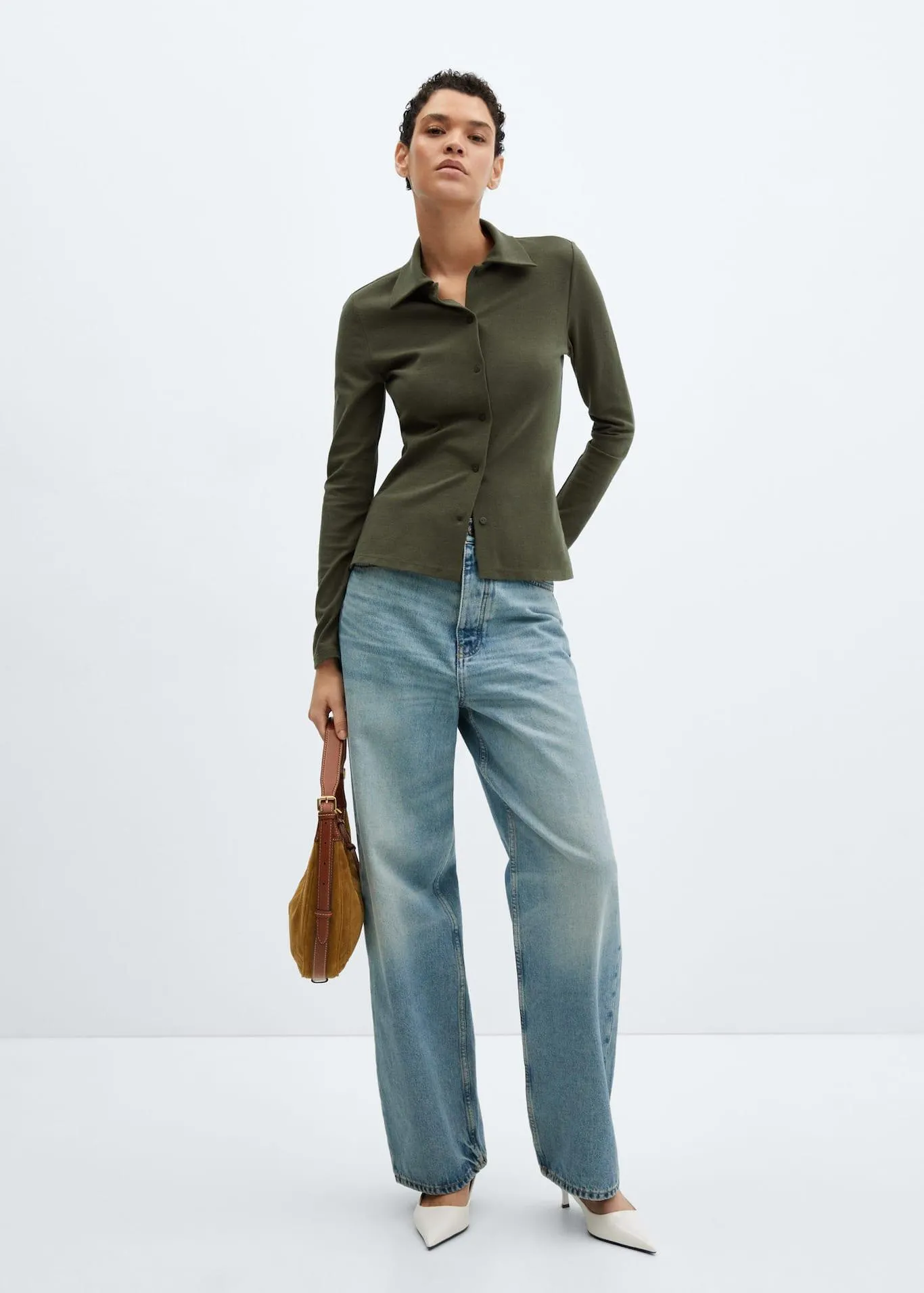 Πουκάμισο πλεκτό βαμβακερό