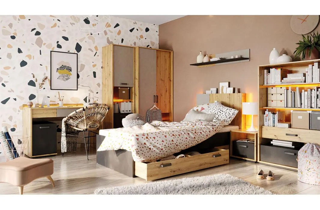 Σετ εφηβικού δωματιού Qubic