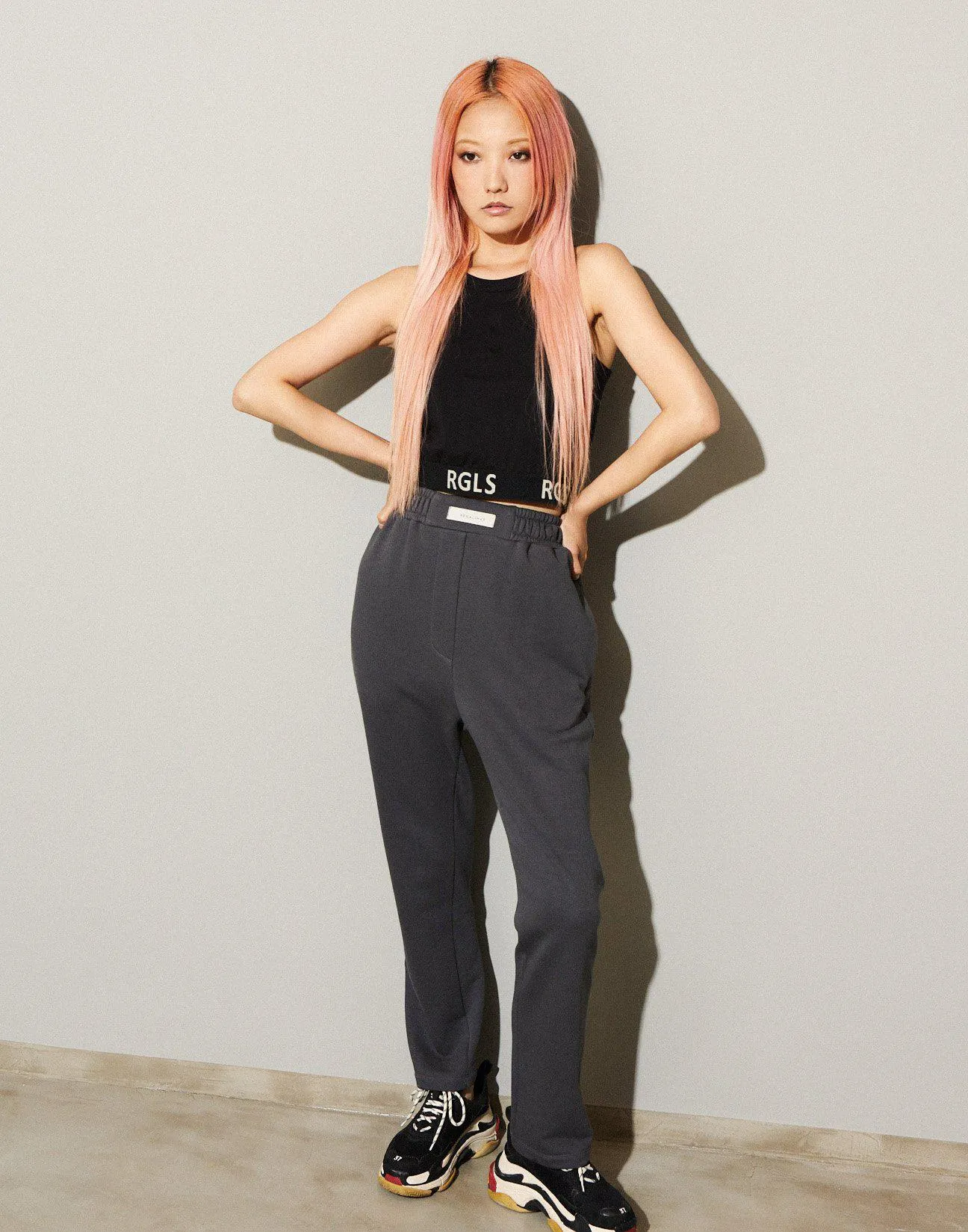 Παντελόνι φούτερ με λάστιχο