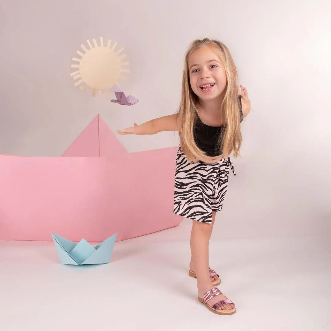 Παιδικά σανδάλια Bozikis Leather με λουράκια