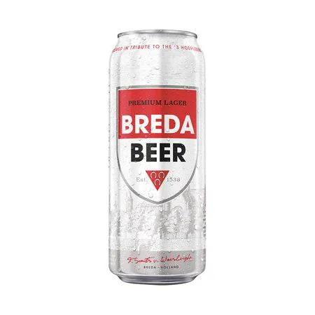 Breda Premium Lager Μπύρα 500ml