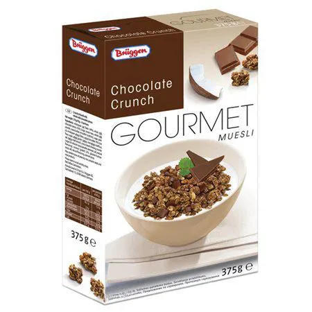 Bruggen Gourmet Muesli Chocolate Crunch 375gr