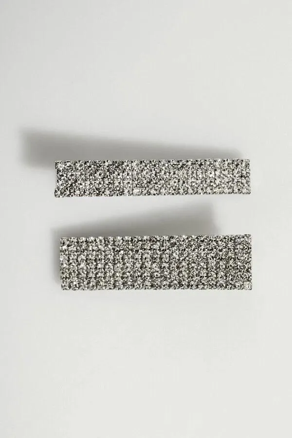 Τσιμπιδάκια μαλλιών με strass