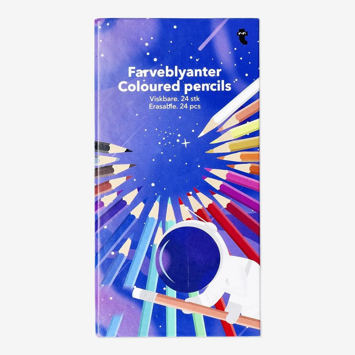 Χρωματιστά μολύβια που σβήνονται. 24 τεμάχια