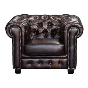 CHESTERFIELD-689 1-S Leather Brown