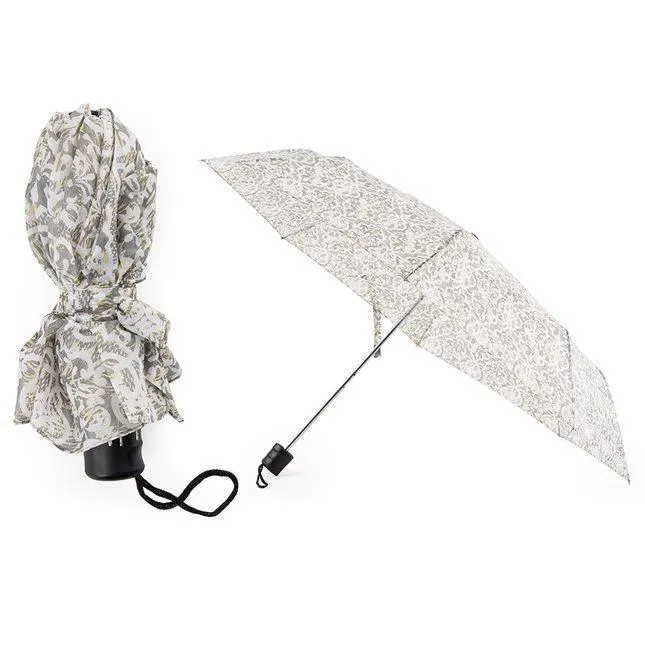 Ομπρέλα βροχής σπαστή Floral