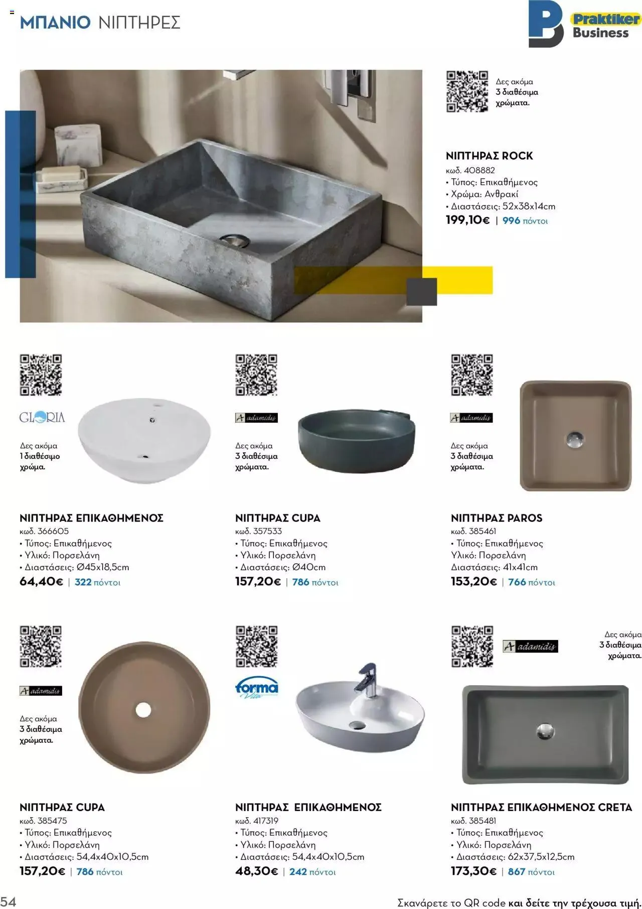 Φυλλάδιο προσφορών Praktiker - Κατάλογος Business από 16 Μαΐου έως 31 Δεκεμβρίου 2023 - Σελίδα 54