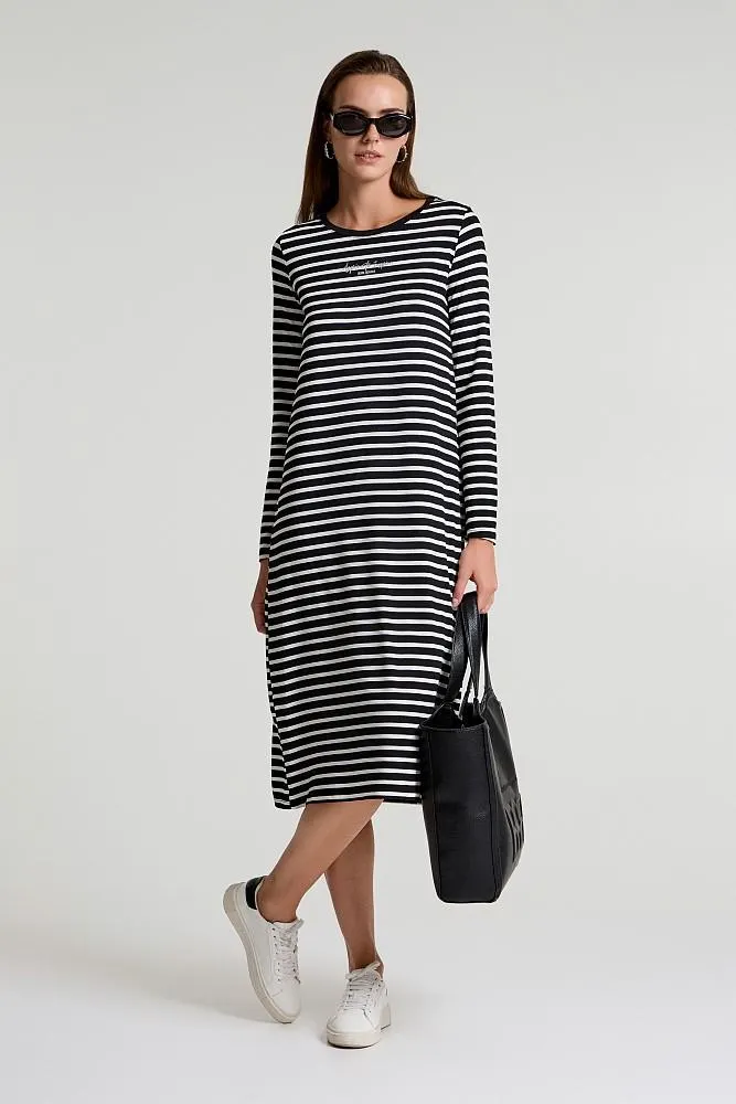 Maxi striped dress