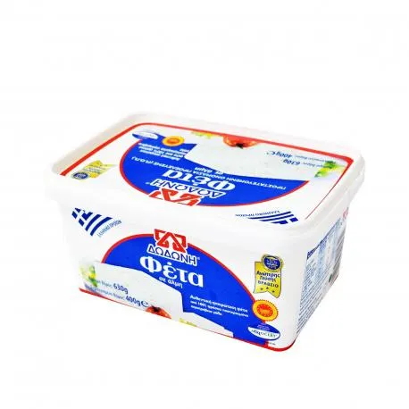 Δωδώνη τυρί φέτα σε άλμη - από πρόβειο γάλα (400g)