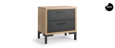 Ξύλινο κομοδίνο 48x35x49cm