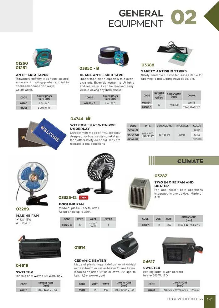 Φυλλάδιο προσφορών General catalogue  από 8 Ιανουαρίου έως 30 Ιουνίου 2024 - Σελίδα 143