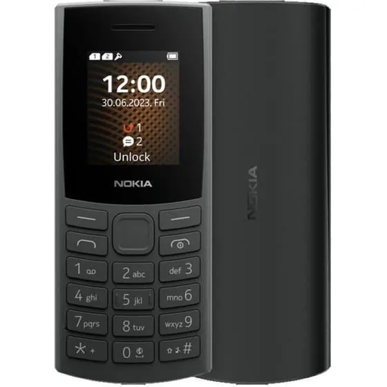 Nokia 105 (2023) 4G Dual Sim - Charcoal