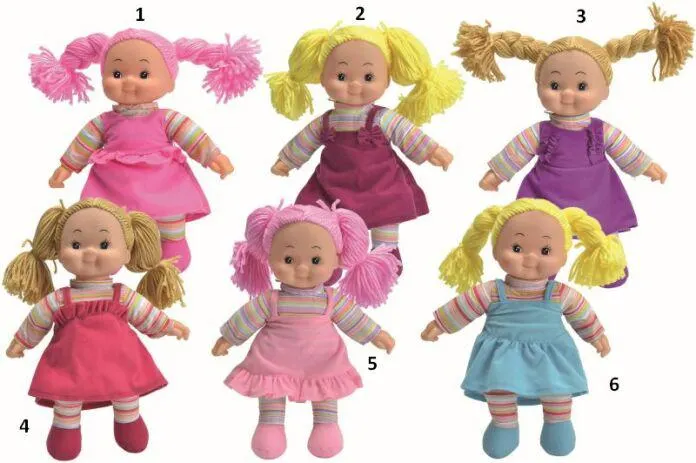 Simba Κούκλα Μαλακή 40cm-6 Σχέδια (5112238S)