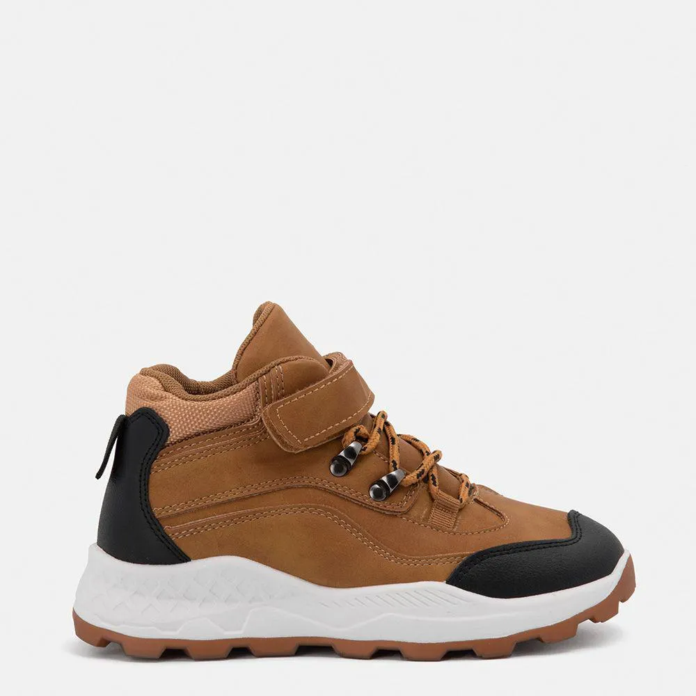 Παιδικά μποτάκια με κορδόνια & velcro