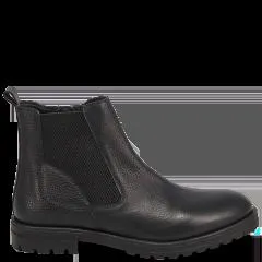 Ανδρικό καφέ δερμάτινο Chelsea μποτάκι SH278-M23