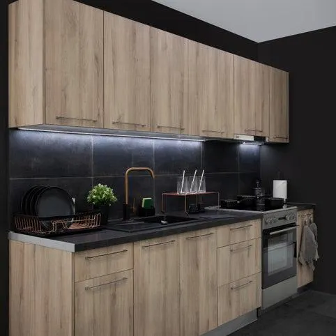 Σύνθεση κουζίνας OLIVIA ευθεία 2.80m