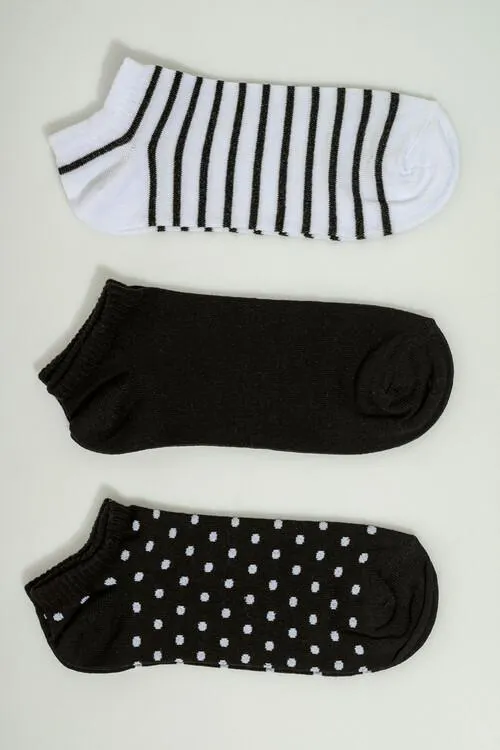 Σετ με 3 ζεύγη κάλτσες