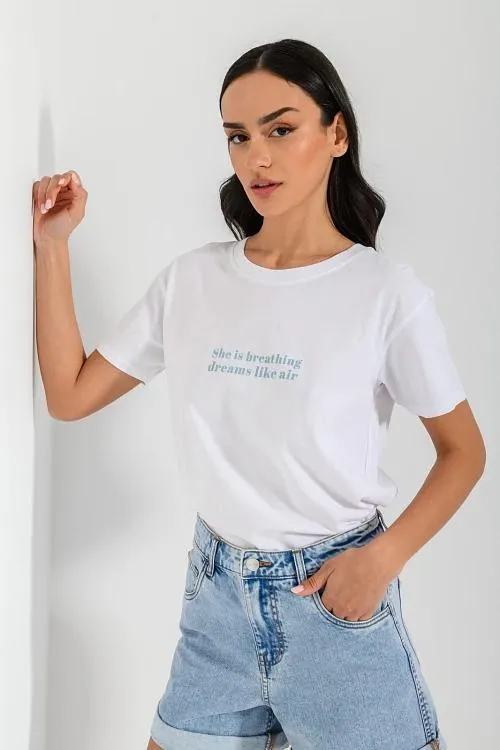 T-shirt με τύπωμα