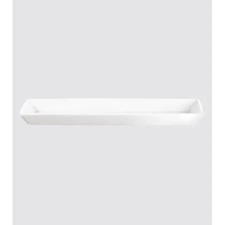 Asa Πυριμαχο Σκευος Ορθογωνιο 27X17X2,5cm Λευκο Πορσελανης 250C