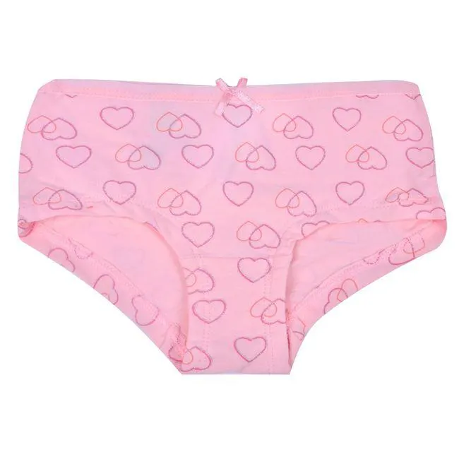 Σλιπάκι Παιδικό Hipster Σομόν Καρδιές Glitter