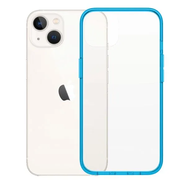 Ημιδιάφανη Θήκη PANZERGLASS Clear Case Color Antibacterial Limited Edition για iPhone 13