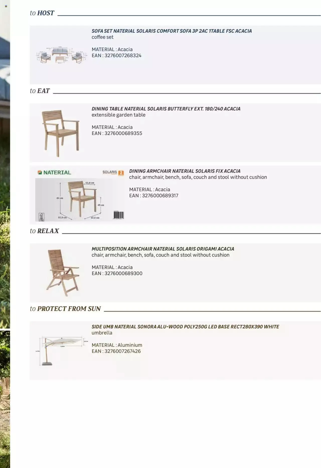 Φυλλάδιο προσφορών Leroy Merlin - Κατάλογος Naterial από 1 Αυγούστου έως 31 Δεκεμβρίου 2023 - Σελίδα 145